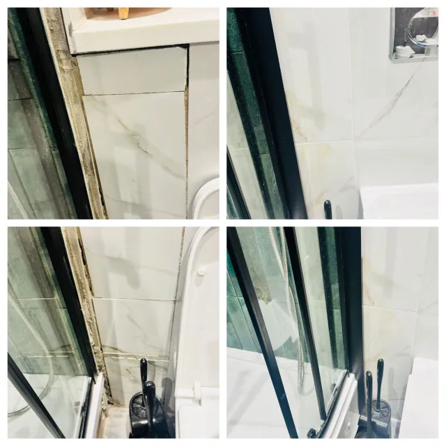 Shower Tiles Before & After